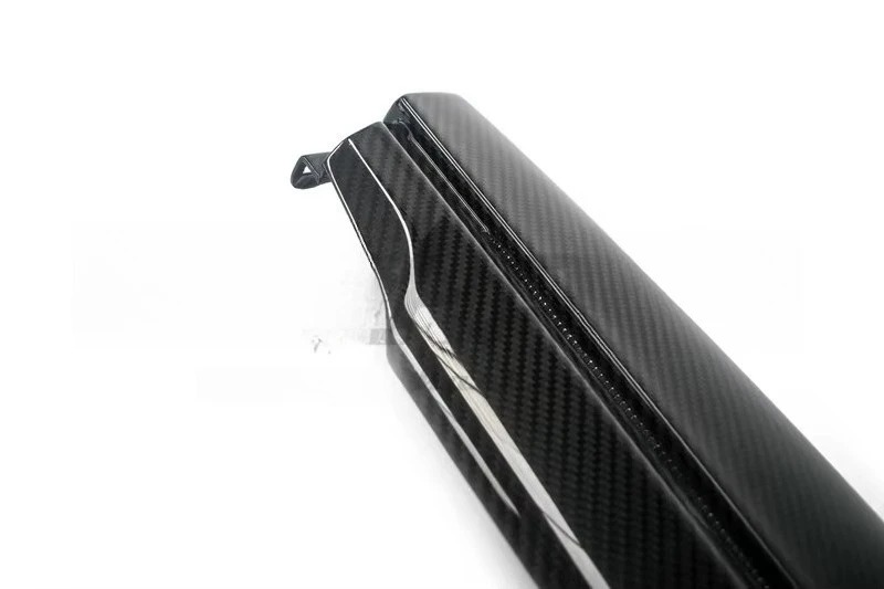 Trade Assurance Dry Carbon Fiber Interior Trim Fit For 2018-2019 Model 3 Dashboard Air Con Vent Panel Replacement